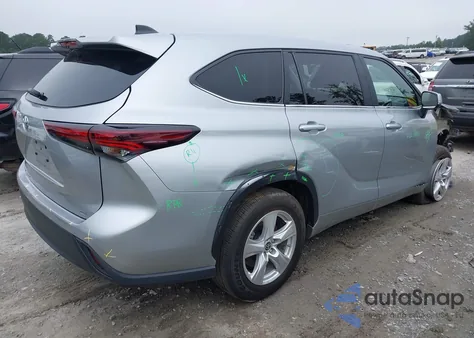 2024 Toyota Highlander Le from USA, damaged, VIN 5TDKDRAH1RS051975